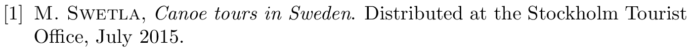 BibTeX example: booklet citation style siam